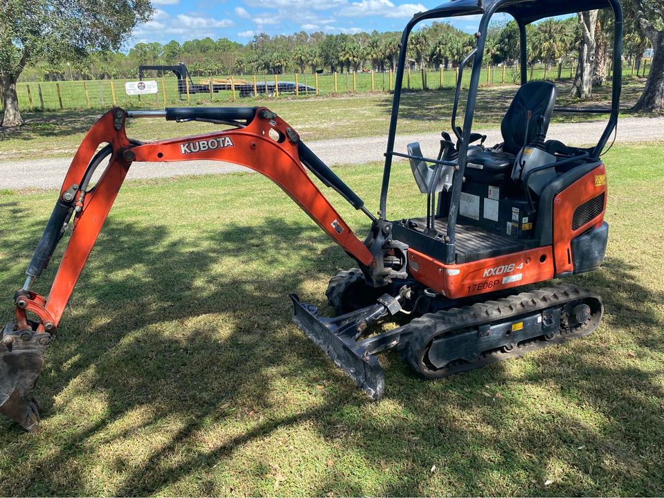 2018 Kubota KX018-4 Mini Excavator - Fort Pierce, FL