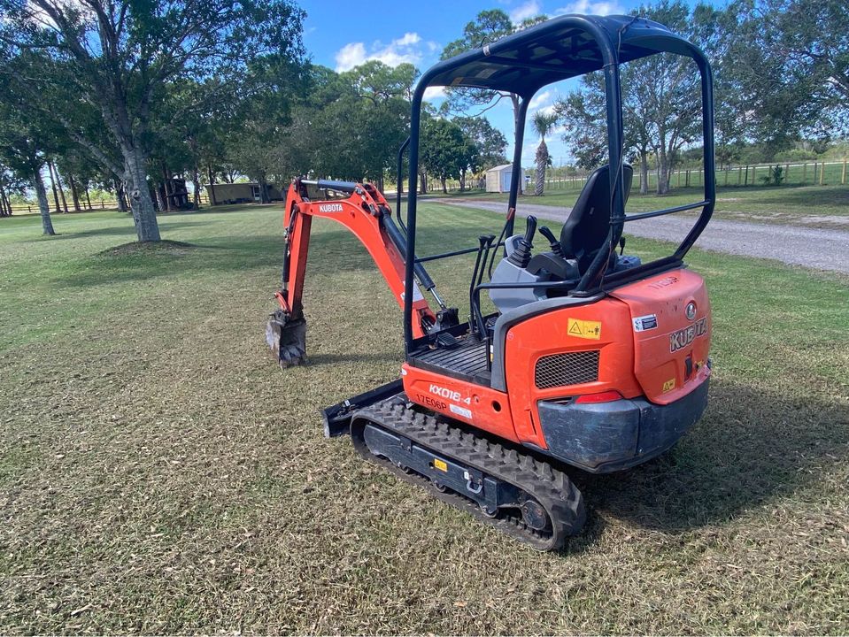 2018 Kubota KX018-4 Mini Excavator - Fort Pierce, FL