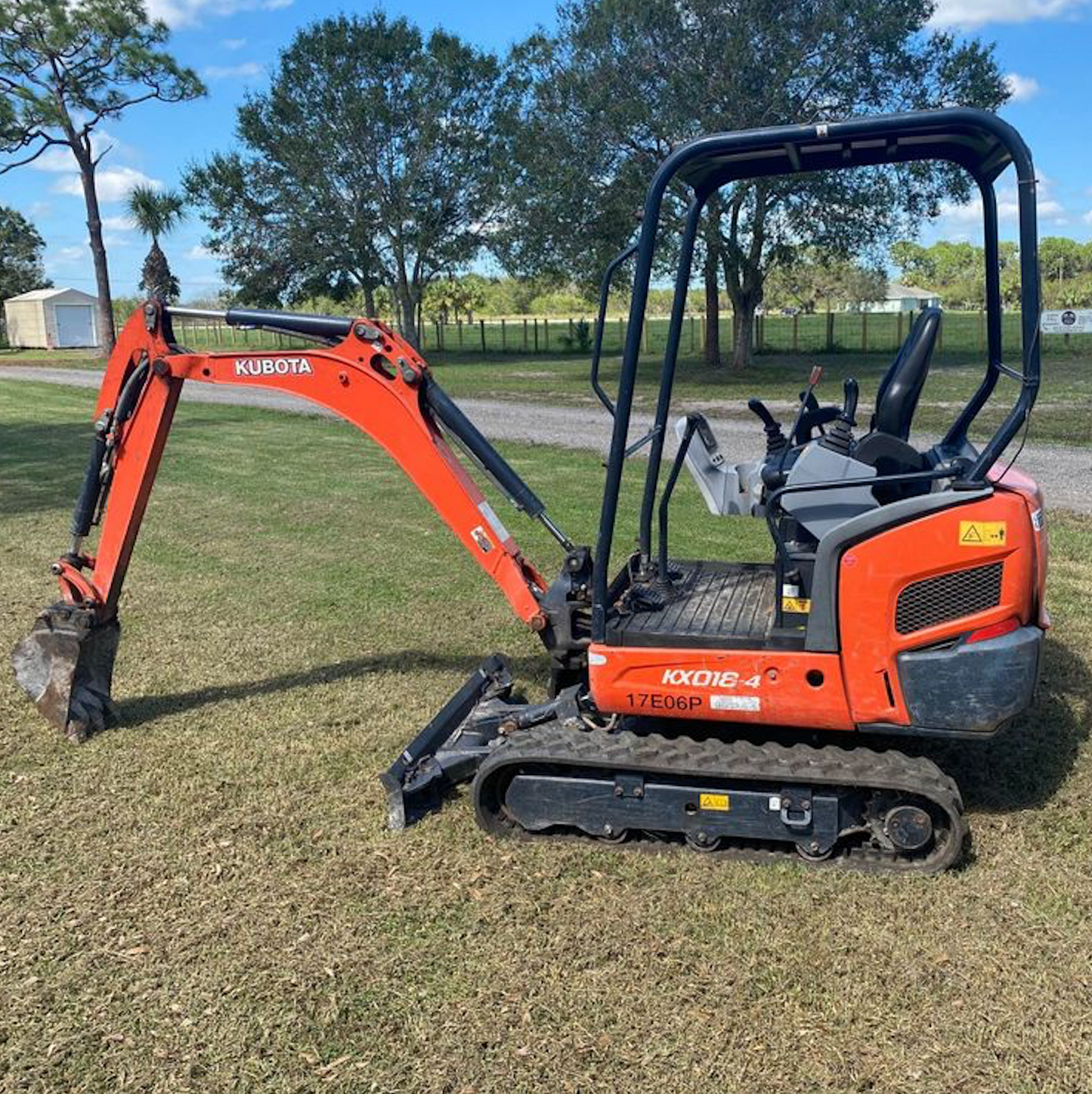 2018 Kubota KX018-4 Mini Excavator - Fort Pierce, FL